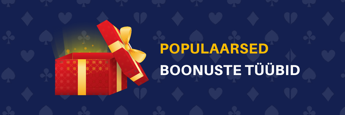 Kasiino boonused Eestis