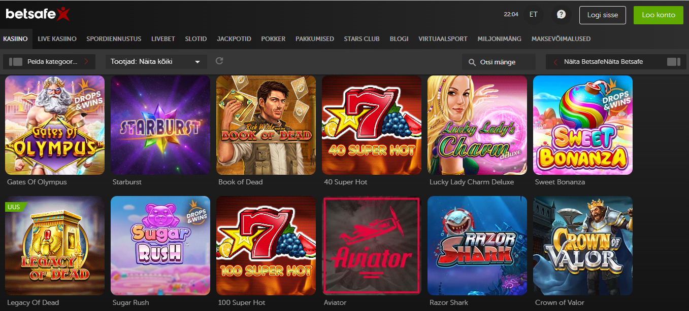 betsafe casino