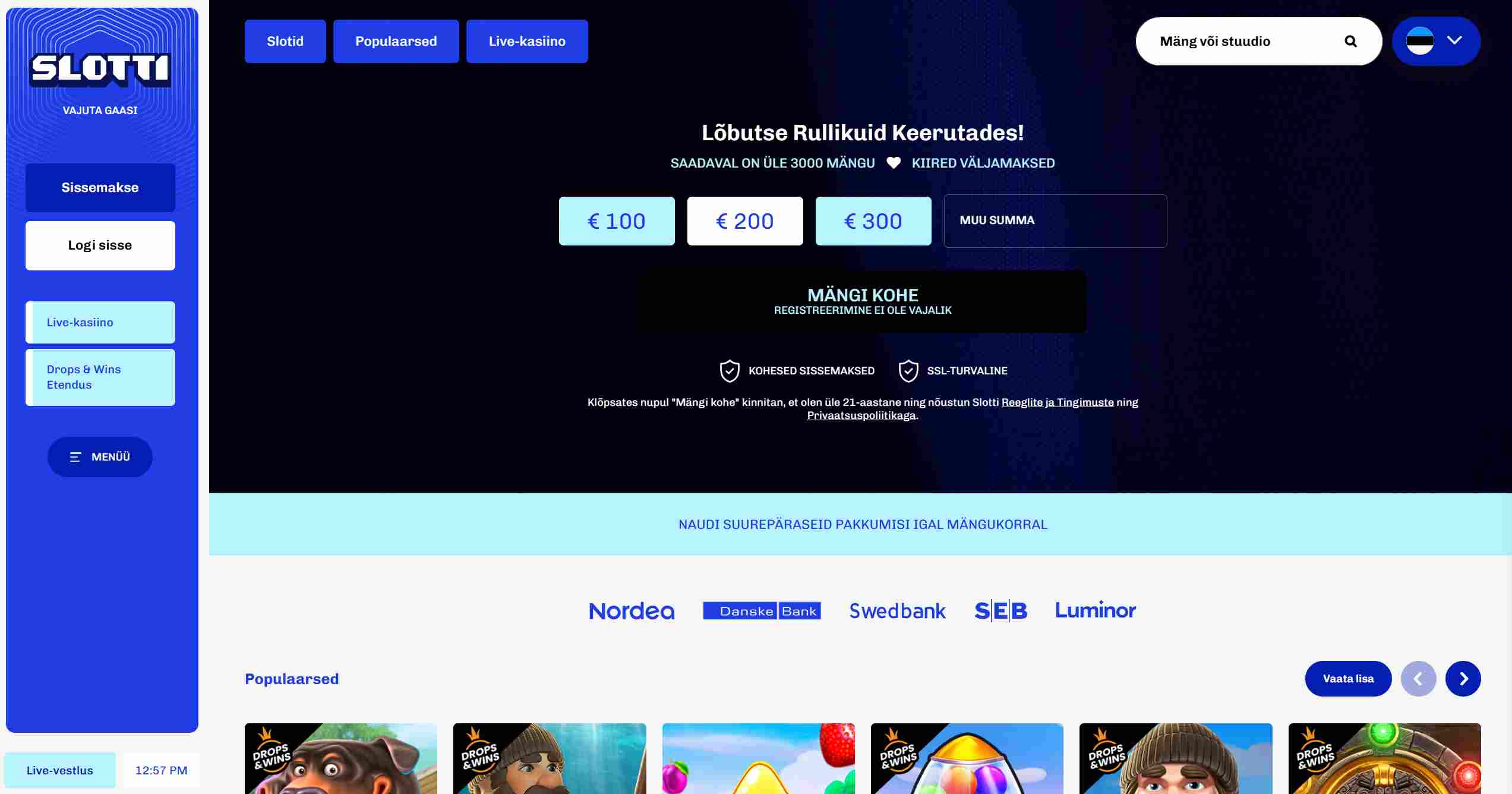 main slotti eesti-kasiinod