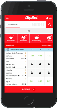 OlyBet Mobile App
