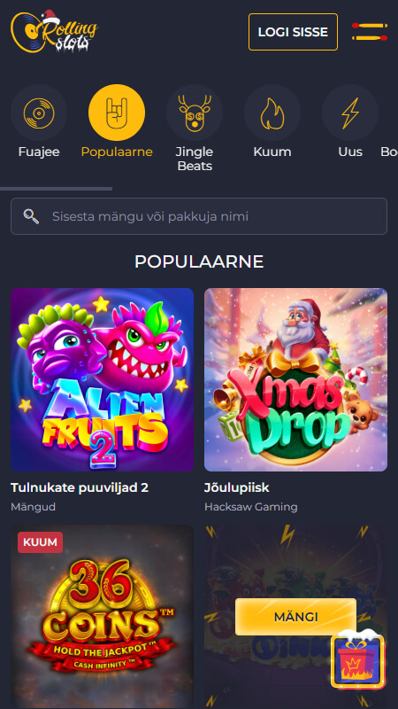 Rolling Slots casino games